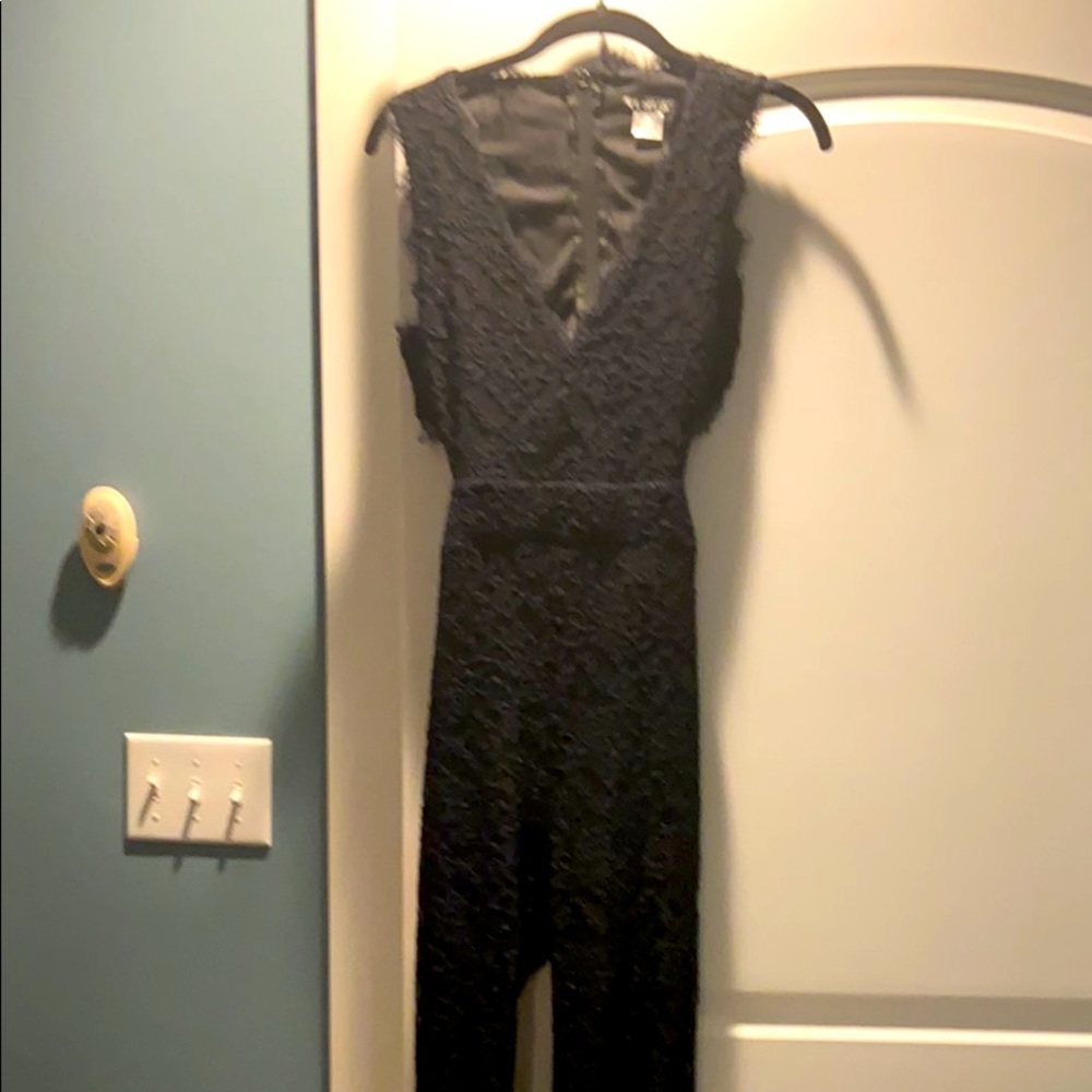 New without tags Venus black lace jumpsuit.